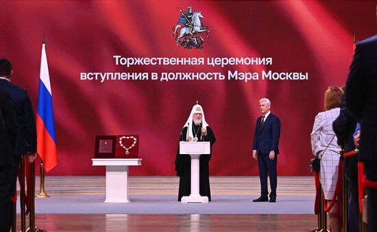 Russia Moscow Mayor Inauguration