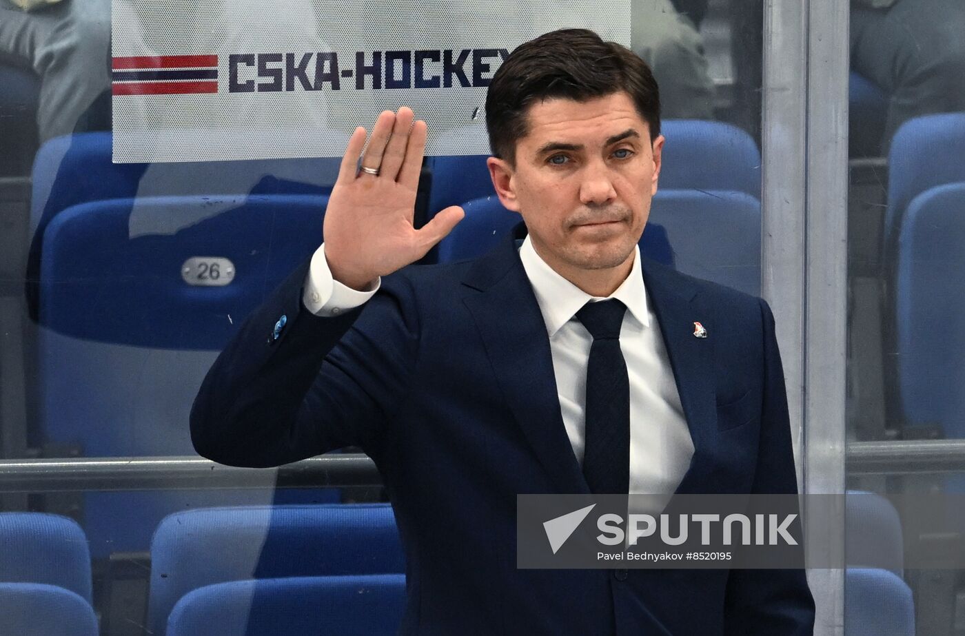Russia Ice Hockey Kontinental League CSKA - Lokomotiv