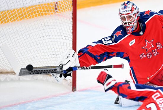 Russia Ice Hockey Kontinental League CSKA - Lokomotiv