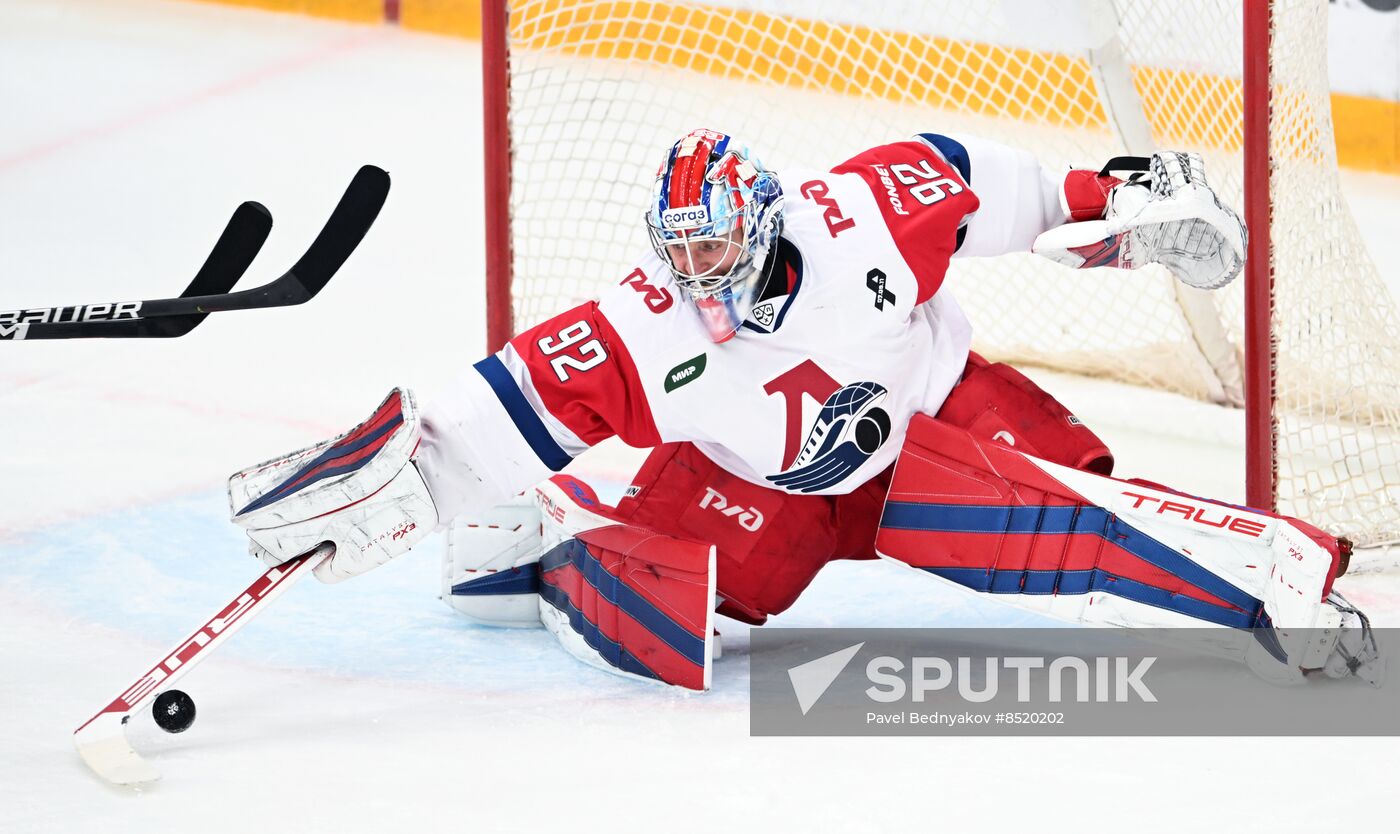 Russia Ice Hockey Kontinental League CSKA - Lokomotiv