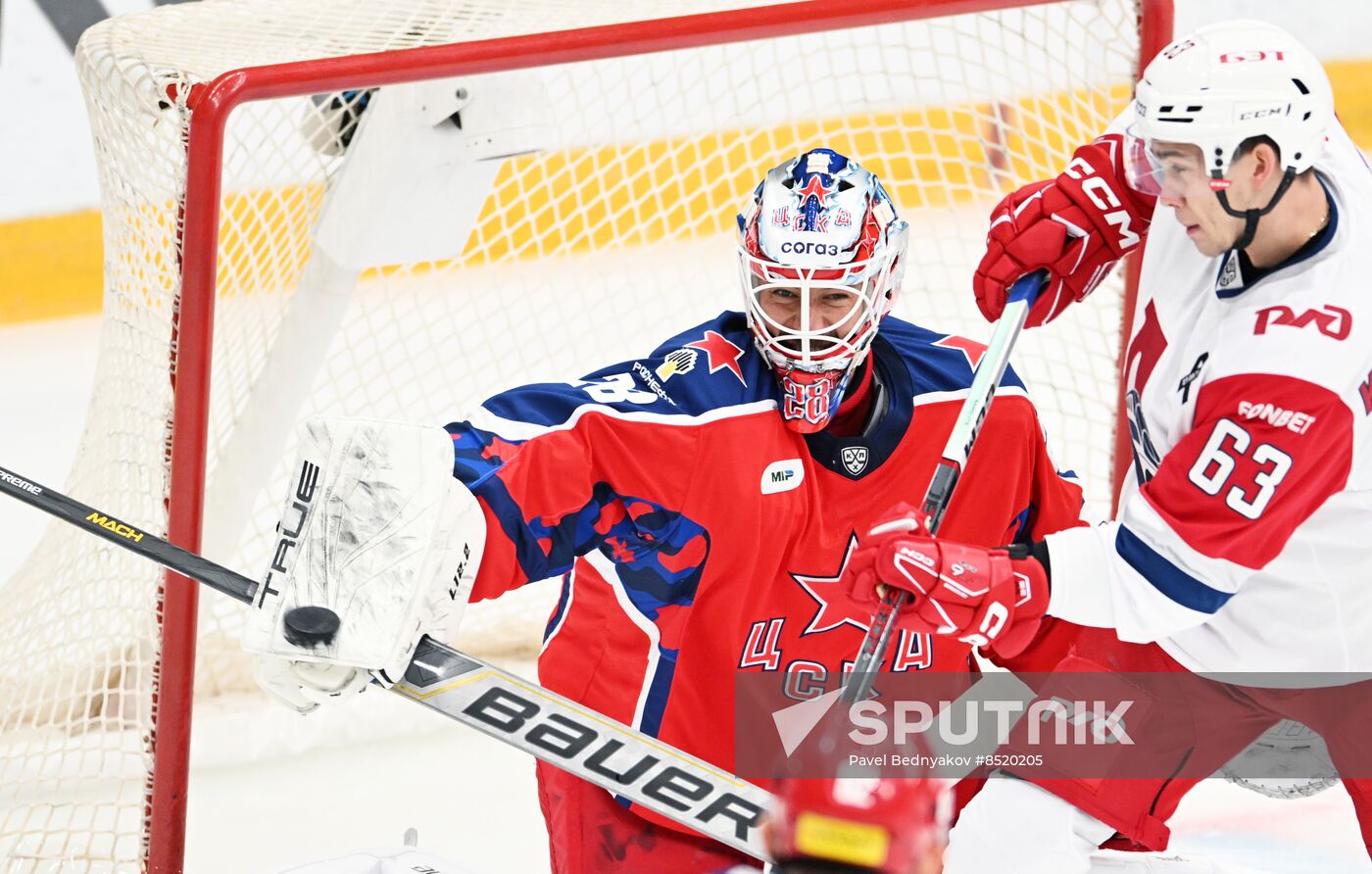 Russia Ice Hockey Kontinental League CSKA - Lokomotiv