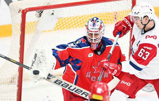 Russia Ice Hockey Kontinental League CSKA - Lokomotiv