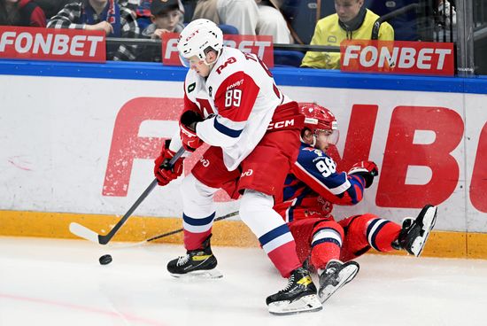 Russia Ice Hockey Kontinental League CSKA - Lokomotiv