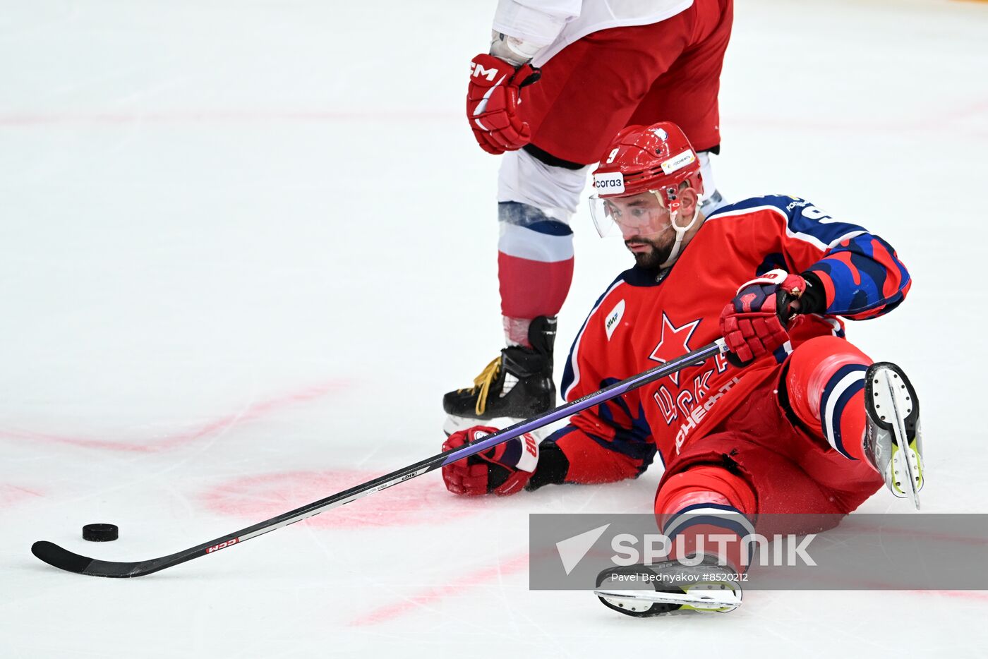 Russia Ice Hockey Kontinental League CSKA - Lokomotiv