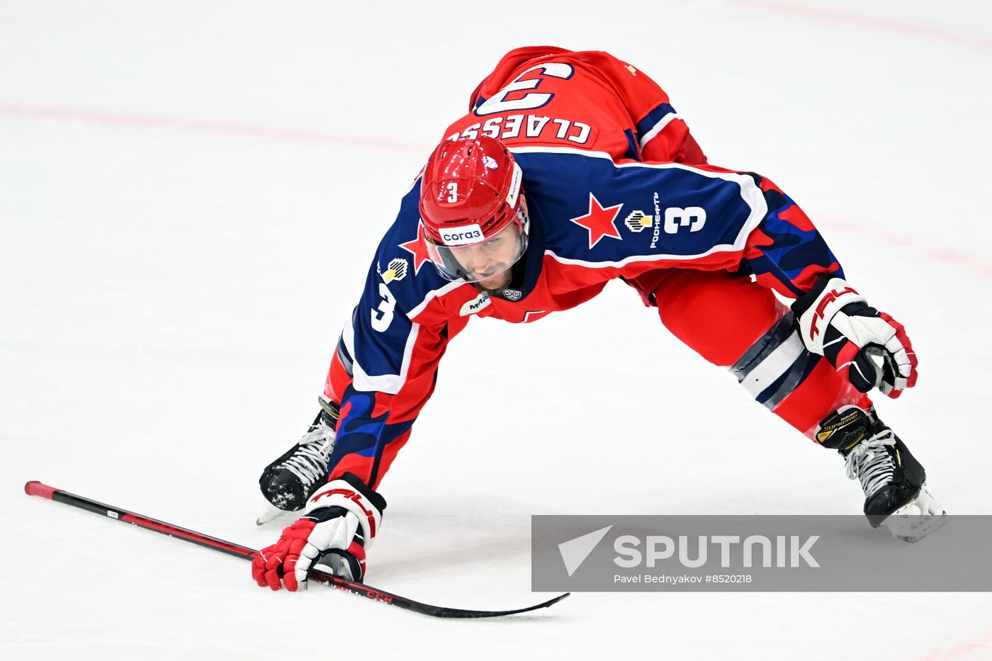 Russia Ice Hockey Kontinental League CSKA - Lokomotiv