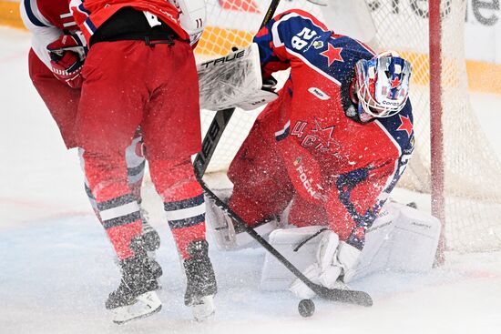 Russia Ice Hockey Kontinental League CSKA - Lokomotiv
