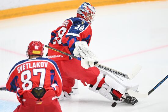 Russia Ice Hockey Kontinental League CSKA - Lokomotiv