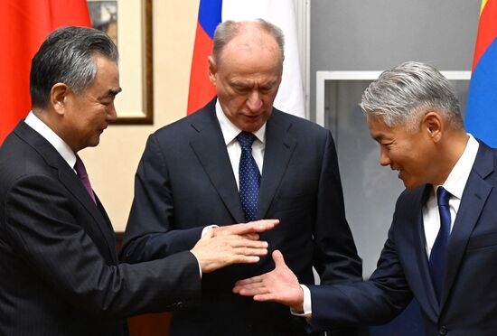 Russia China Mongolia Security Consultations