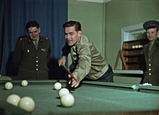 USSR pilot cosmonaut Andriyan Nikolayev