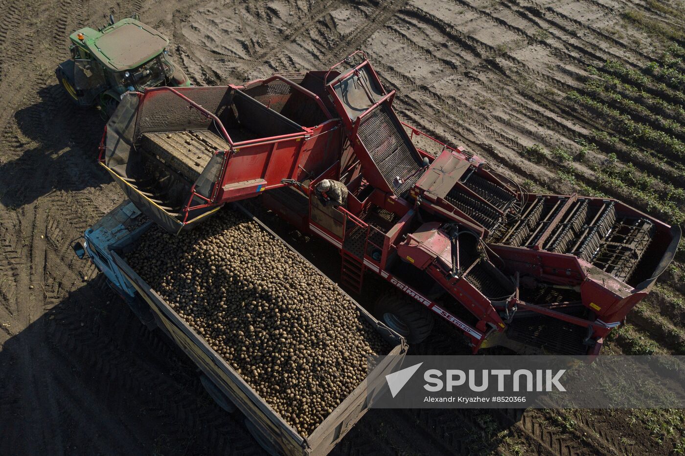 Russia Agriculture Harvesting