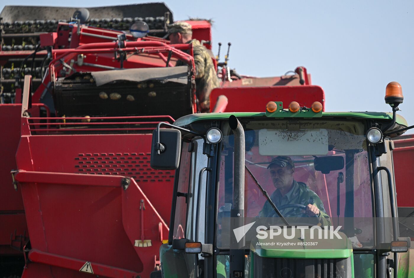 Russia Agriculture Harvesting