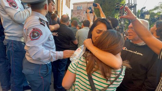 Armenia Azerbaijan Tensions Protests