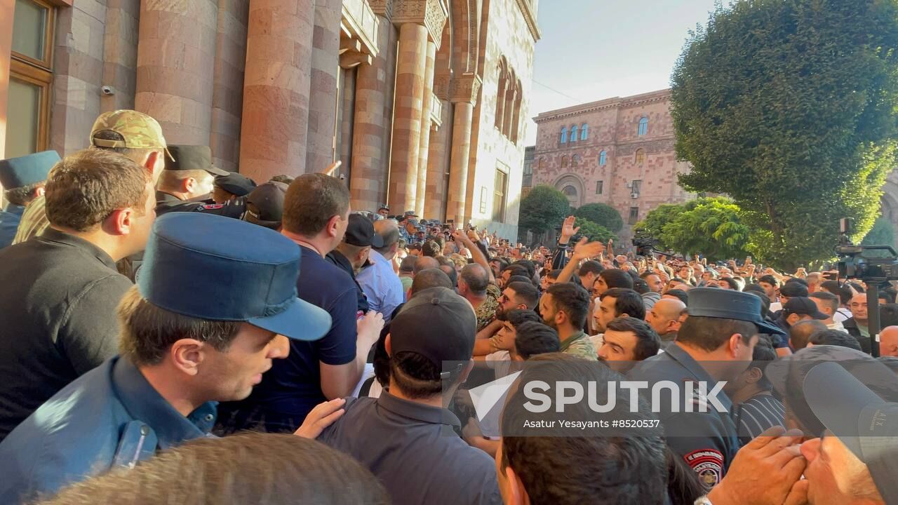 Armenia Azerbaijan Tensions Protests