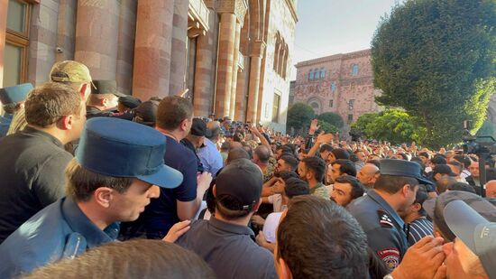 Armenia Azerbaijan Tensions Protests