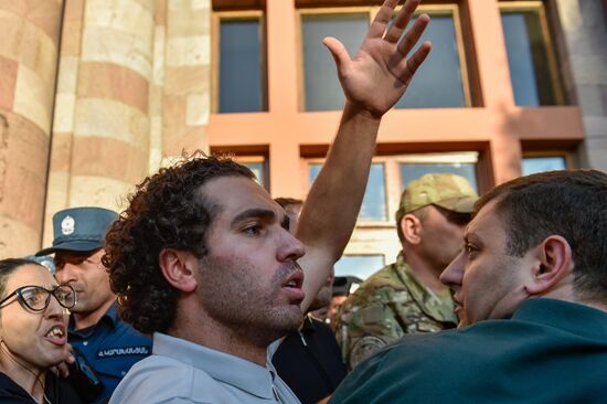 Armenia Azerbaijan Tensions Protests