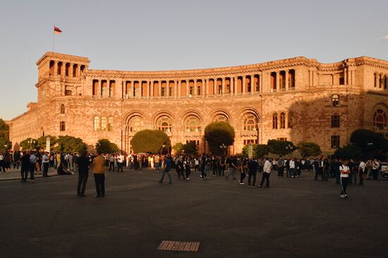 Armenia Azerbaijan Tensions Protests