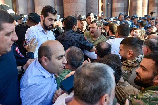 Armenia Azerbaijan Tensions Protests