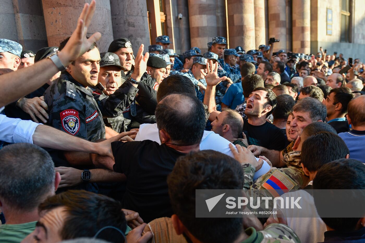 Armenia Azerbaijan Tensions Protests