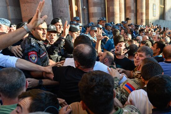 Armenia Azerbaijan Tensions Protests