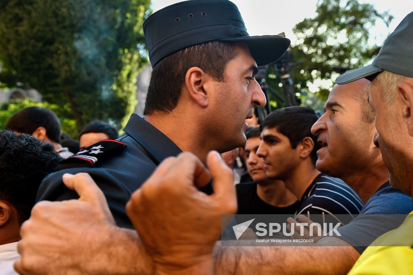 Armenia Azerbaijan Tensions Protests