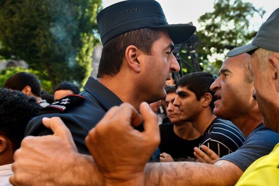 Armenia Azerbaijan Tensions Protests