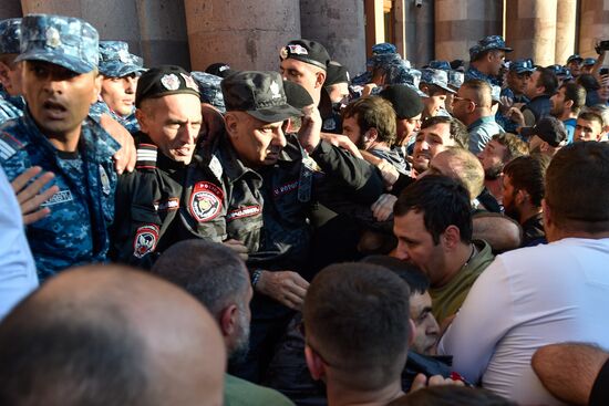 Armenia Azerbaijan Tensions Protests