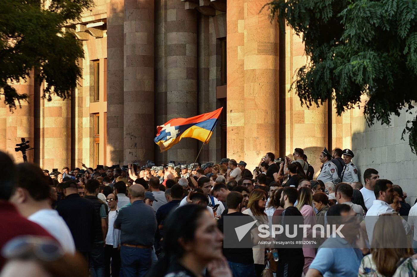 Armenia Azerbaijan Tensions Protests