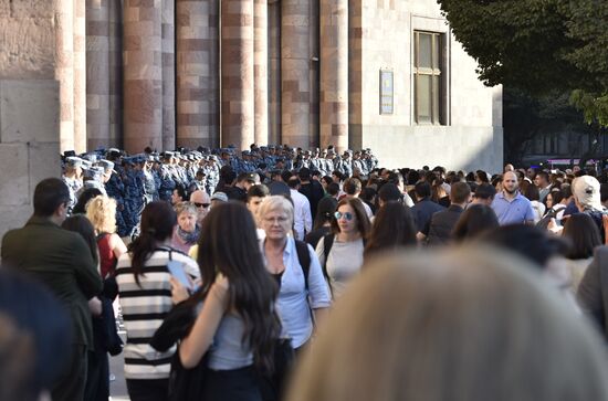 Armenia Azerbaijan Tensions Protests