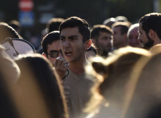 Armenia Azerbaijan Tensions Protests