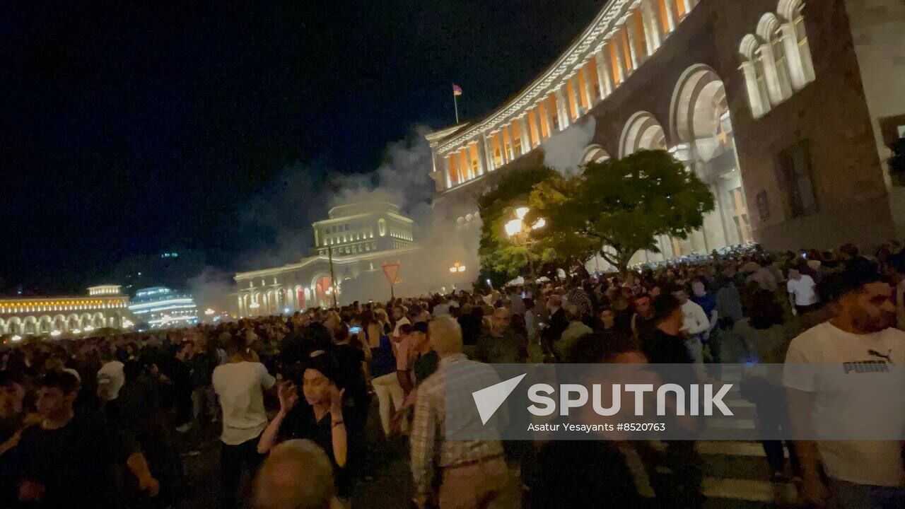 Armenia Azerbaijan Tensions Protests