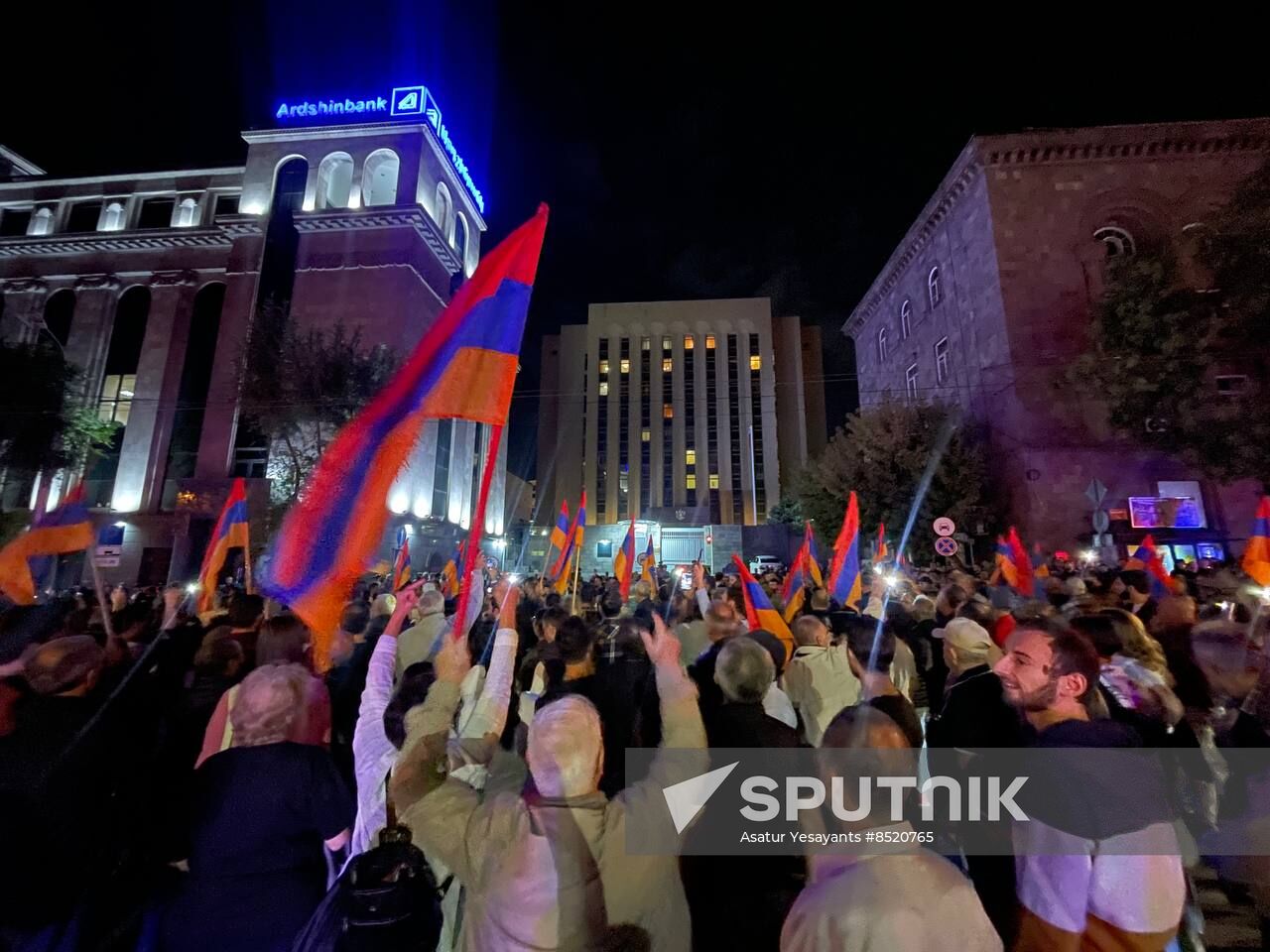 Armenia Azerbaijan Tensions Protests