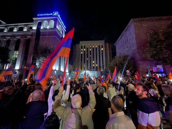 Armenia Azerbaijan Tensions Protests