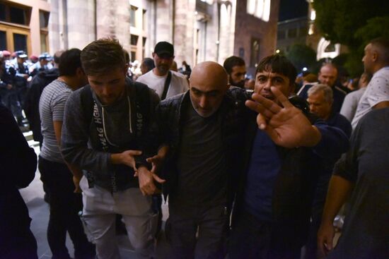 Armenia Azerbaijan Tensions Protests