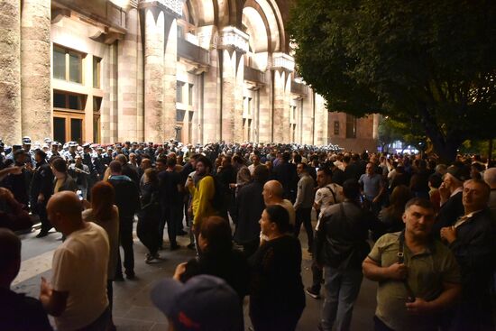 Armenia Azerbaijan Tensions Protests