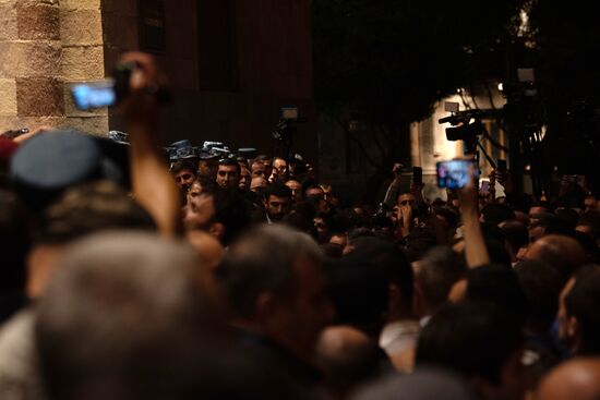 Armenia Azerbaijan Tensions Protests