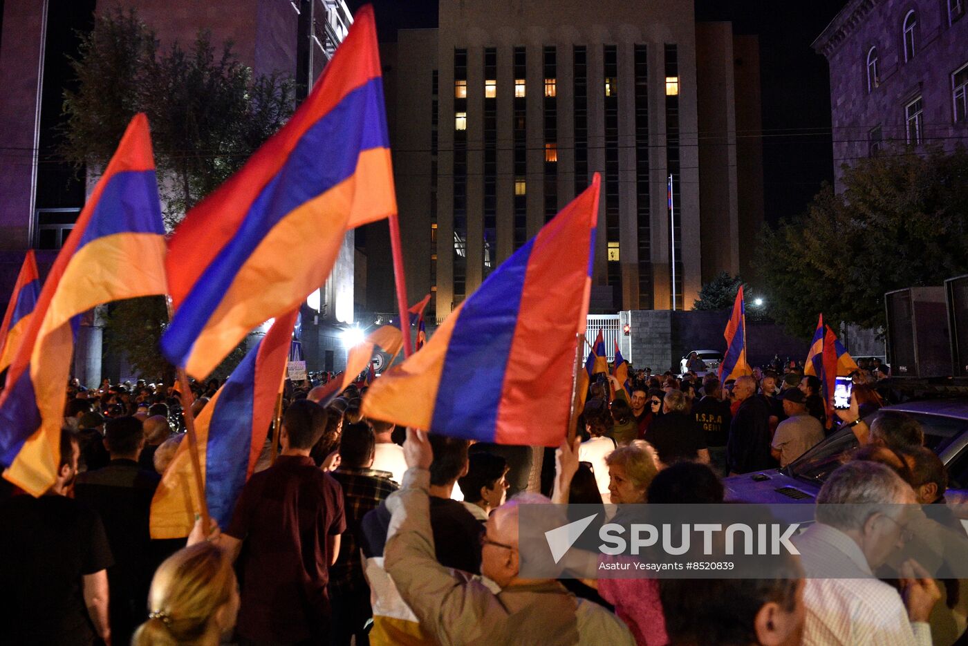 Armenia Azerbaijan Tensions Protests