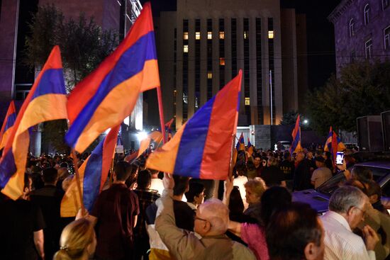 Armenia Azerbaijan Tensions Protests