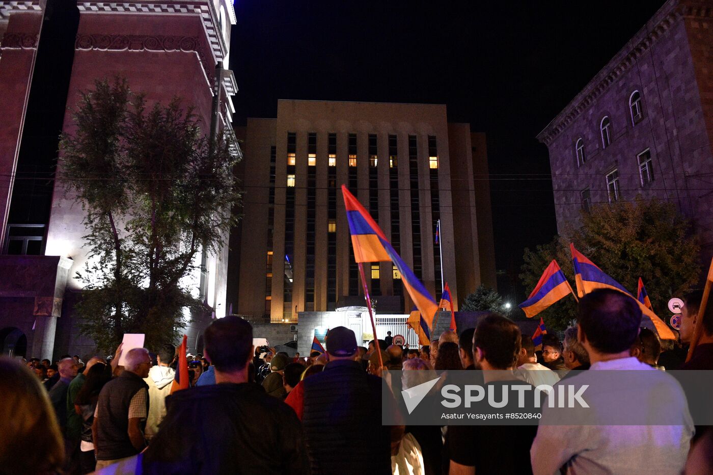 Armenia Azerbaijan Tensions Protests