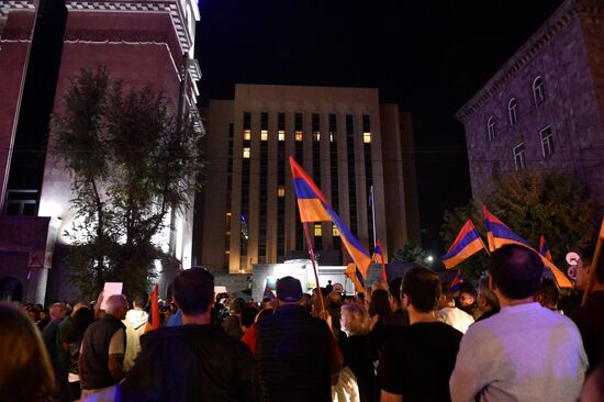 Armenia Azerbaijan Tensions Protests