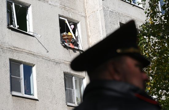 Russia Gas Explosion