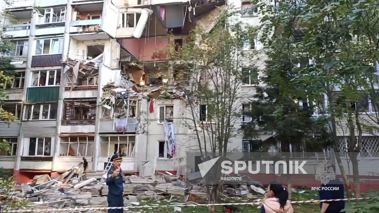 Russia Gas Explosion