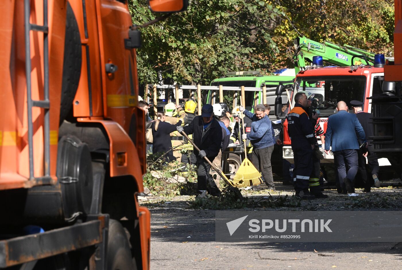 Russia Gas Explosion