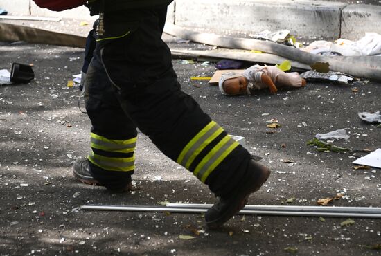 Russia Gas Explosion