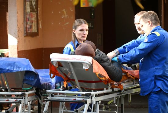Russia Gas Explosion