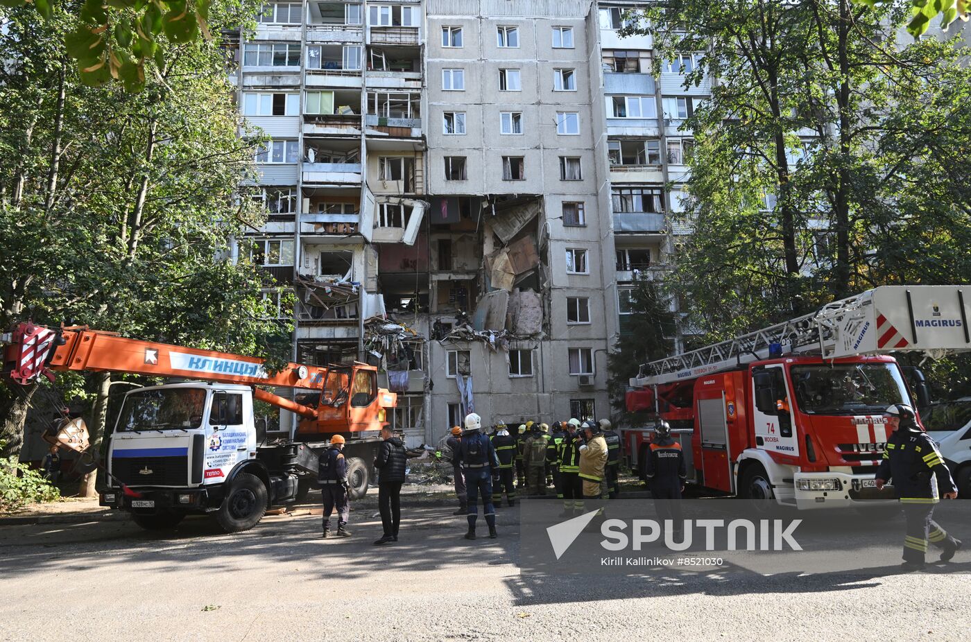 Russia Gas Explosion
