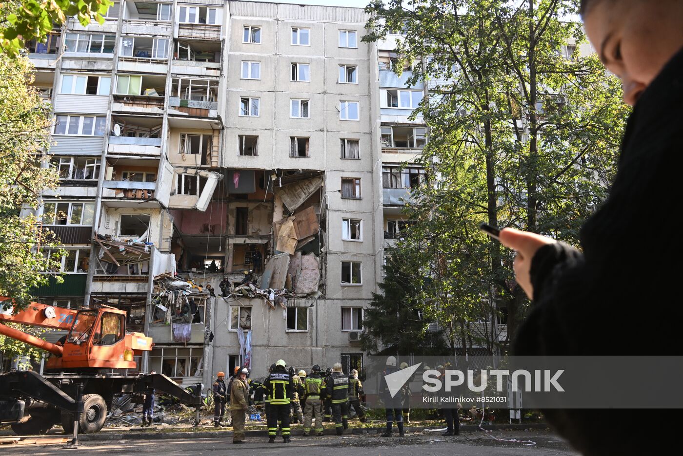 Russia Gas Explosion