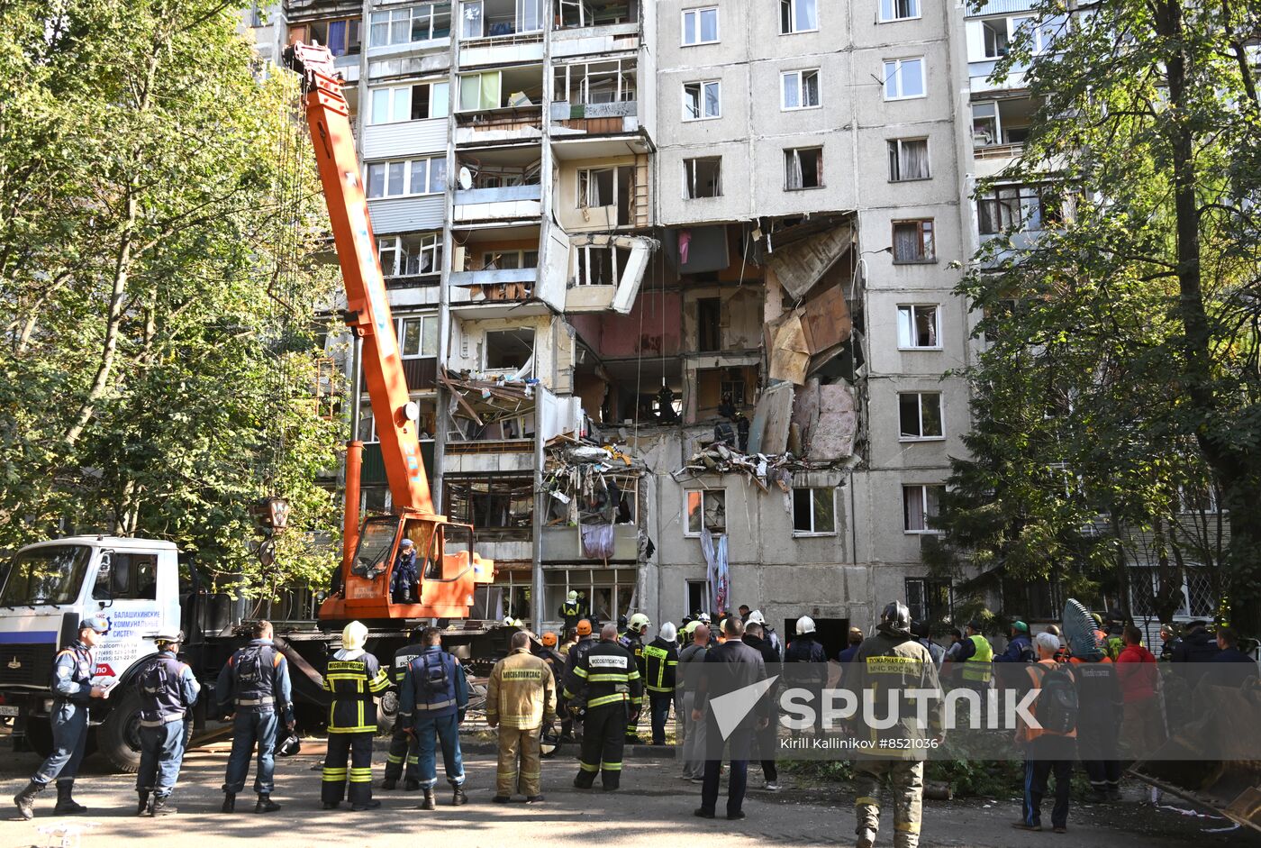 Russia Gas Explosion