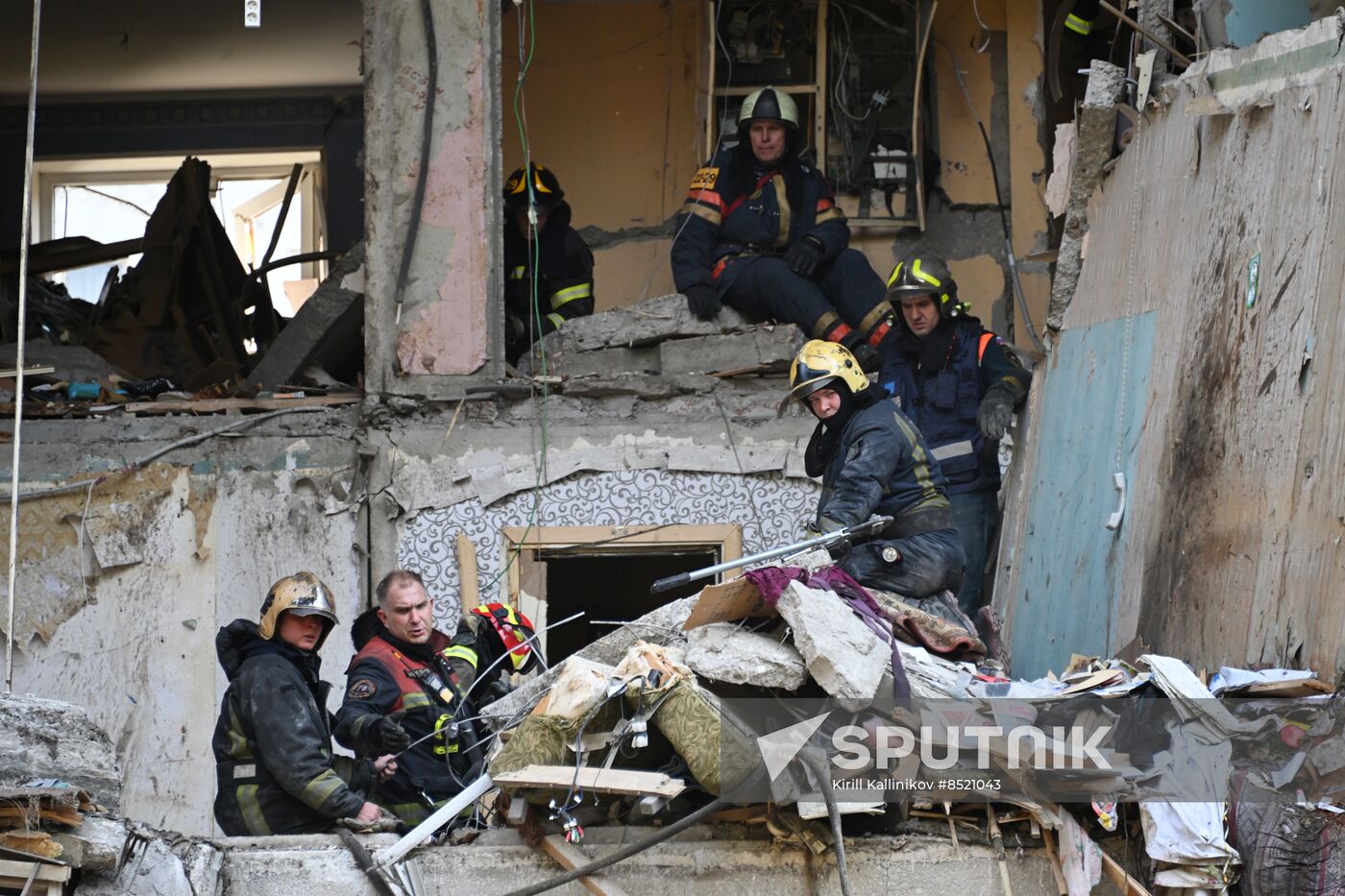 Russia Gas Explosion