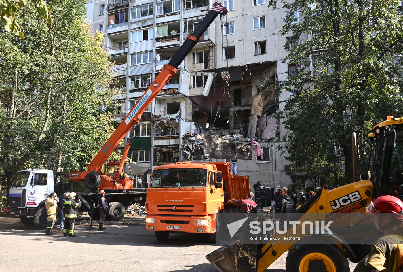 Russia Gas Explosion