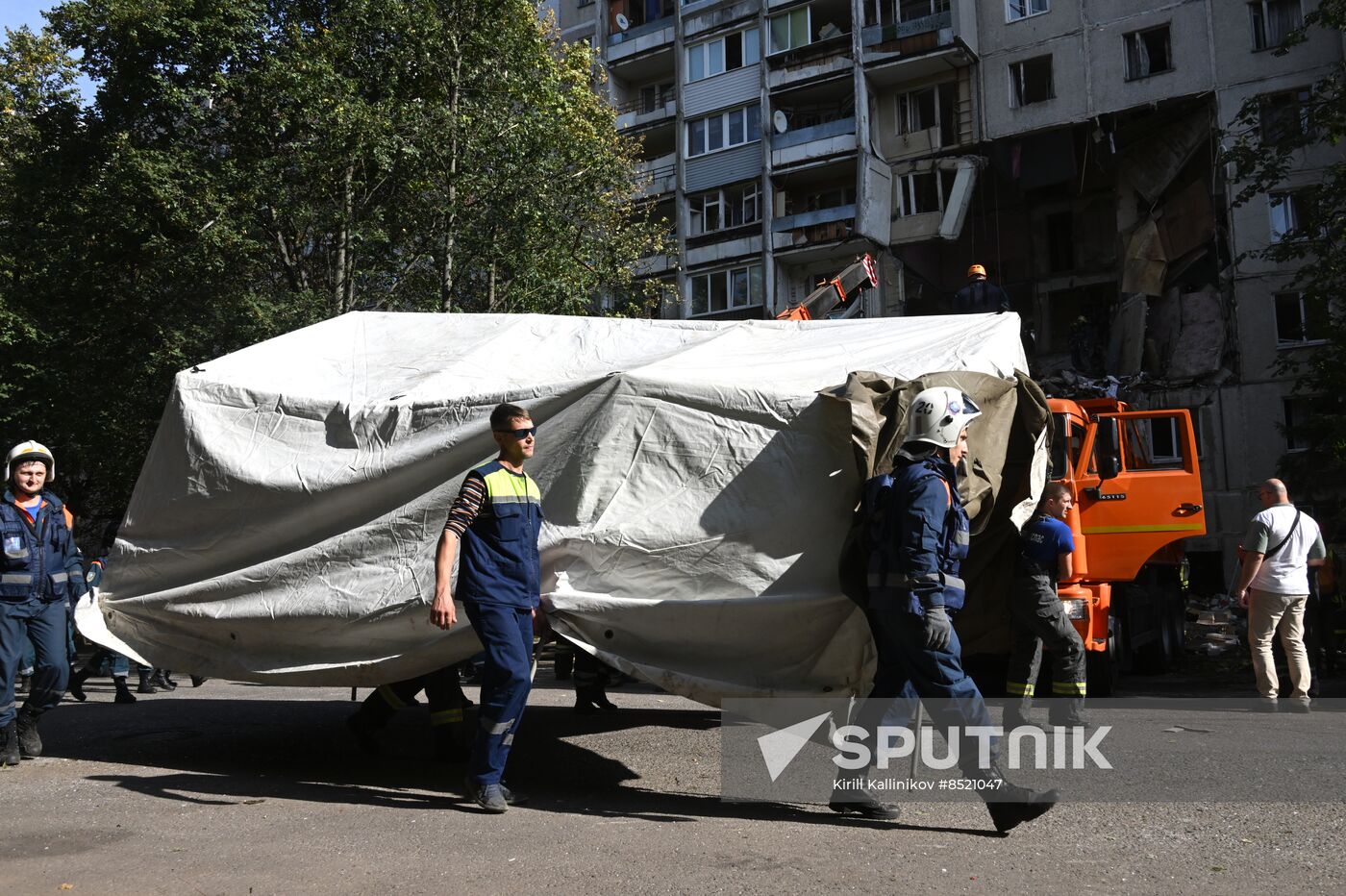 Russia Gas Explosion